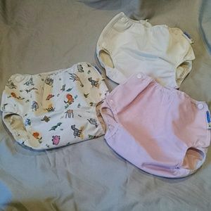 Mother-ease air flow snap diaper covers